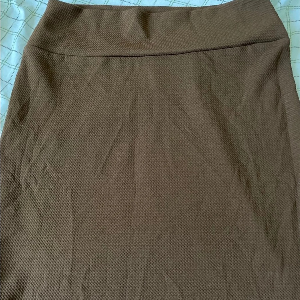 Pencil Skirt lularoe brown size M